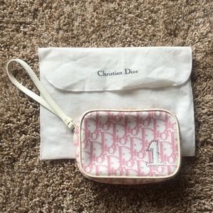 Dior Pink Trotter Wristlet